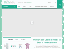 Tablet Screenshot of nashibaby.com.au